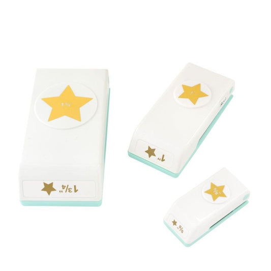 SET DE 3 PERFORADORAS DE ESTRELLAS WE R (3 PCS)