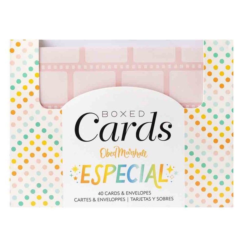 SET TARJETAS Y SOBRES COLECCION ESPECIAL DE OBED MARSHALL