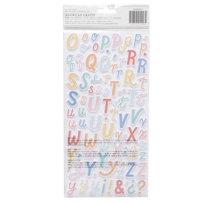 THICKERS ALFABETO COLECCION ESPECIAL 183 PCS