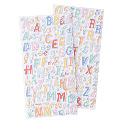 THICKERS ALFABETO COLECCION ESPECIAL 183 PCS