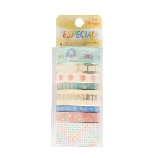 WASHI TAPE COLECCION ESPECIAL 8 PCS