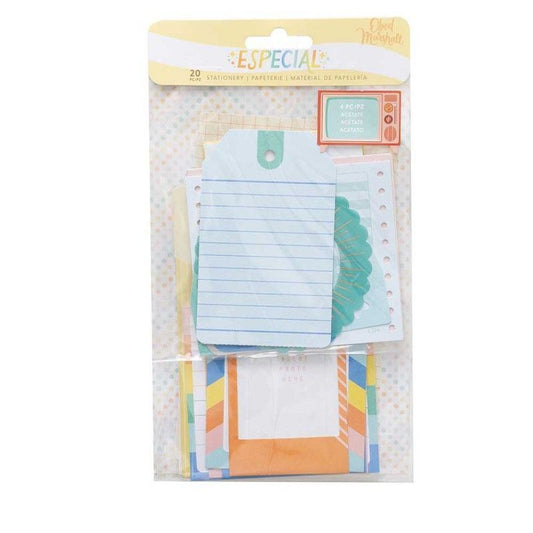 EPHEMERA STATIONERY COLECCION ESPECIAL 20 PCS