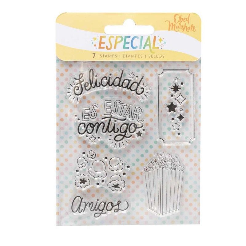 MINI SELLOS COLECCION ESPECIAL 7 PCS