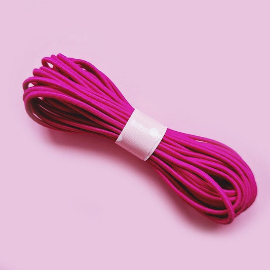 ELASTICO REDONDO MAGENTA 2mm (5metros)