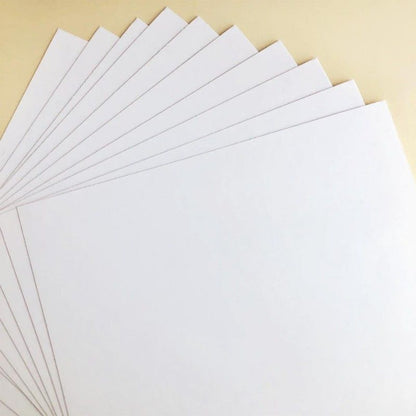 OPALINA BLANCA 220 gr 30.5 x 30.5 CM (12 PCS)