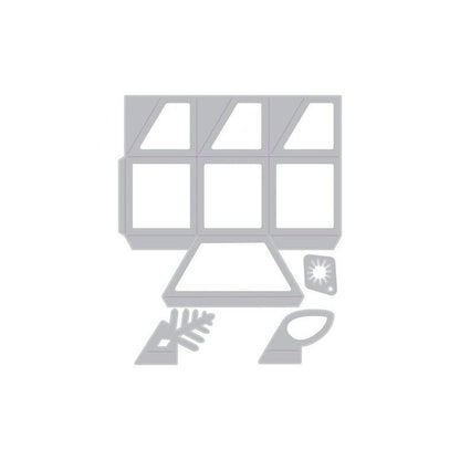 TROQUEL THINLITS DE CAJA HEXAGONAL DE SIZZIX (5 PCS)