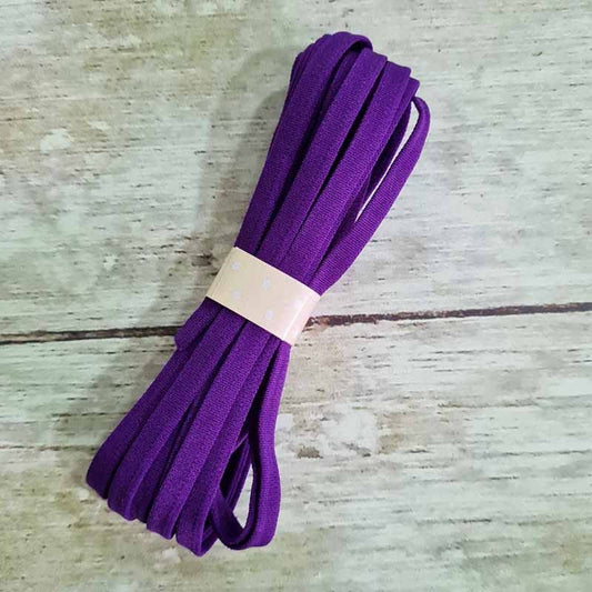 ELASTICO PLANO MORADO 5MM (5 METROS)