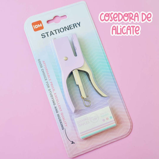 GRAPADORA TIPO ALICATE COLOR LILA PASTEL