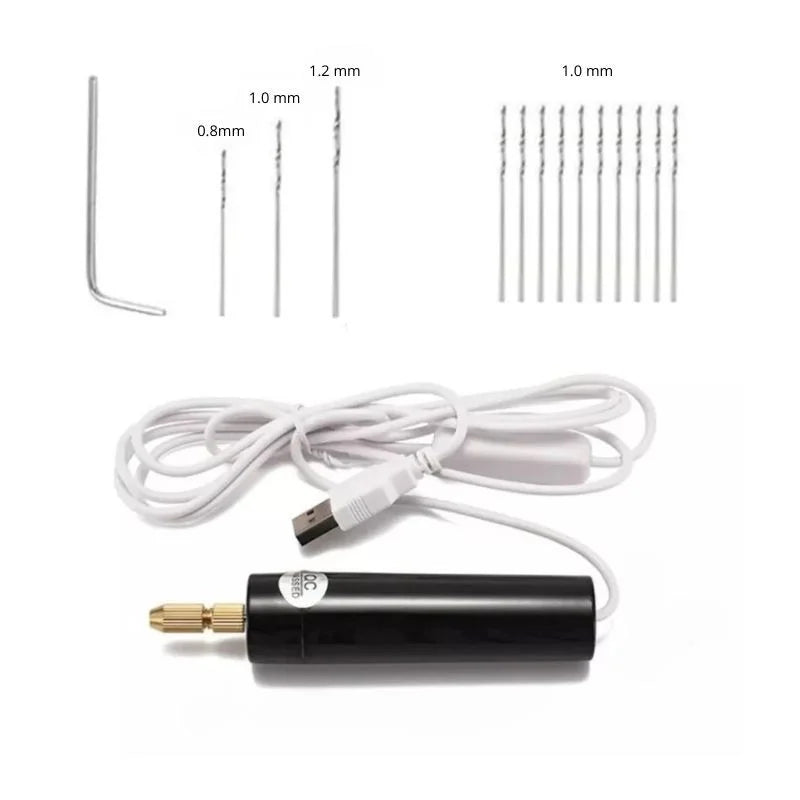 Mini Taladro Eléctrico de Precision para Manualidades