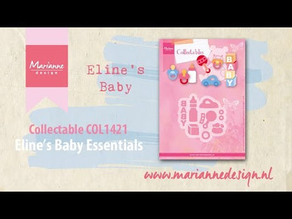 TROQUEL ELEMENTOS DE BEBE COLLECTABLES (8 PCS)