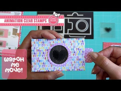 MOTION CRAFTS SELLOS ANIMADOS LOVING CAT