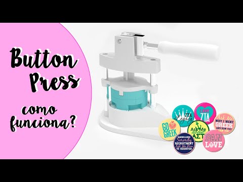 KIT BUTTON PRESS MAQUINA PARA HACER BOTONES WE R MEMORY