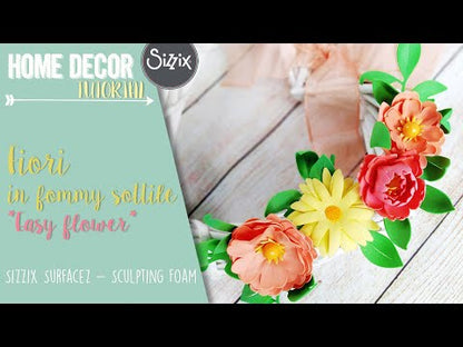 FOAMY MOLDEABLE PARA FLORES FLORECER SIZZIX (5 HOJAS)