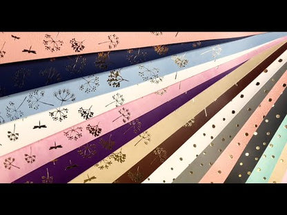 ECOPIEL TURQUESA CON ESTAMPADO DE BLONDAS DORADAS (50cm x 25cm)